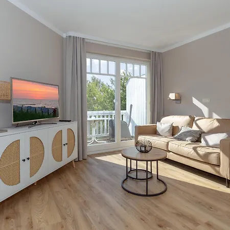 Apartmán Am - Strandvilla Belvedere Ostseebad Kühlungsborn